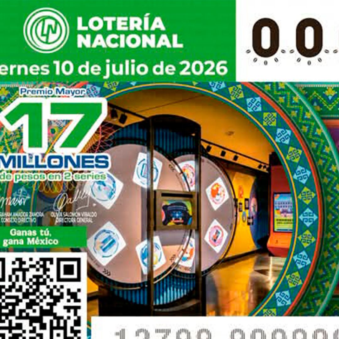 Cae en Saltillo Premio del Sorteo Superior 2890 de la Lotería Nacional